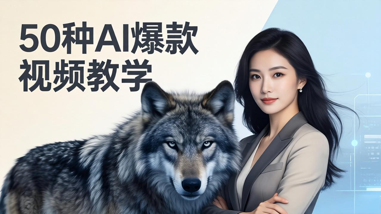 （17815期）50种AI爆款视频教学：影视级古诗词+治愈萌宠+山海经蛟龙，高阶宝典商业落地-翌晨科技网