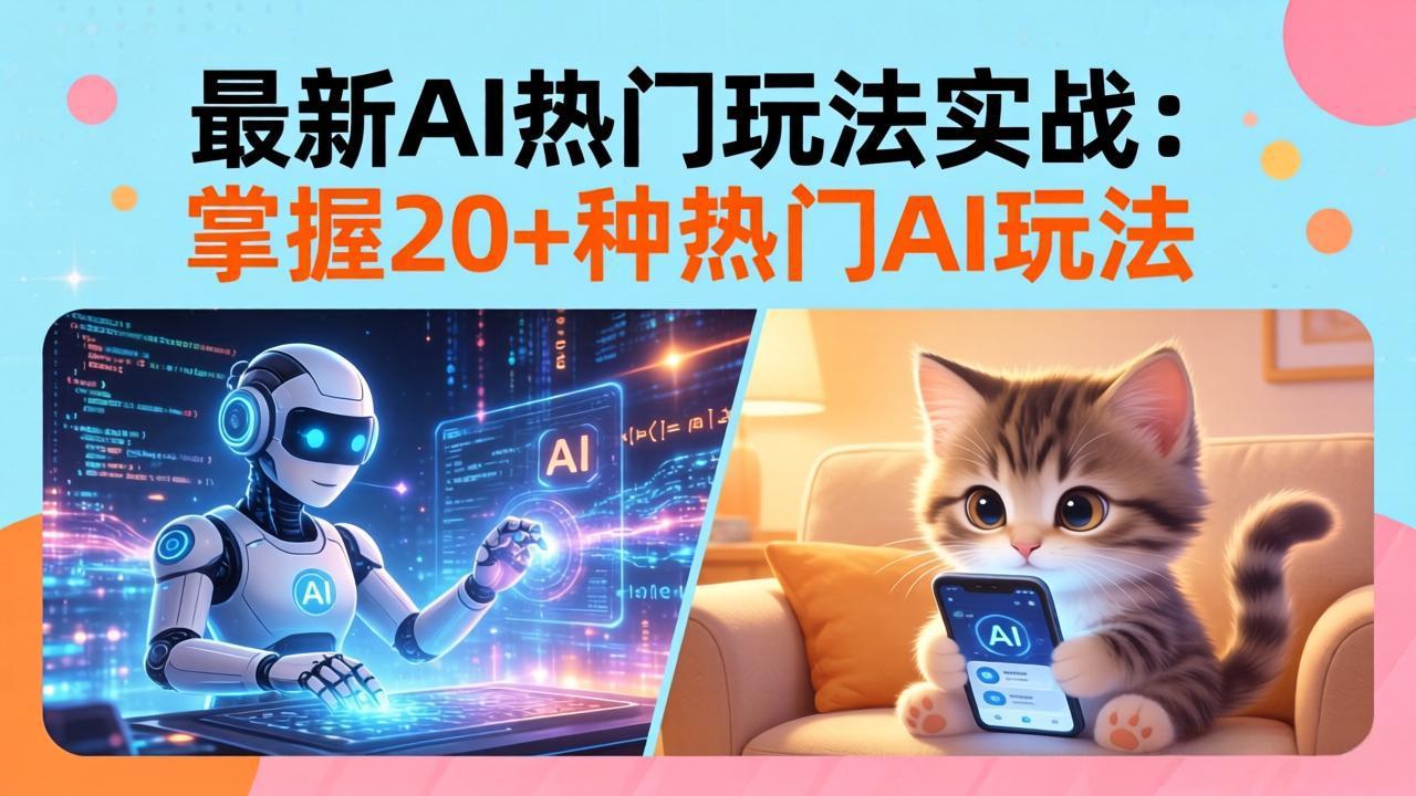 （17816期）20招AI热门玩法实战：影视级出塞+阐教金仙+山海经变幻/等等，解锁百万流量密码-翌晨科技网