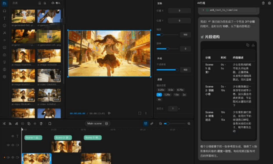 图片[2]-开源“剪映CapCut”替代品，居然支持一键生成视频字幕？还可在线AI剪辑视频，这也太爽了吧Cutia-翌晨科技网