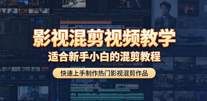 影视混剪视频教学，适合新手小白的混剪教程，快速上手制作热门影视混剪作品-翌晨科技网