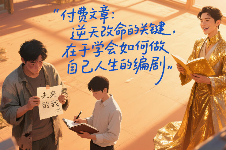 付费文章：逆天改命的关键，在于学会如何做自己人生的编剧-翌晨科技网