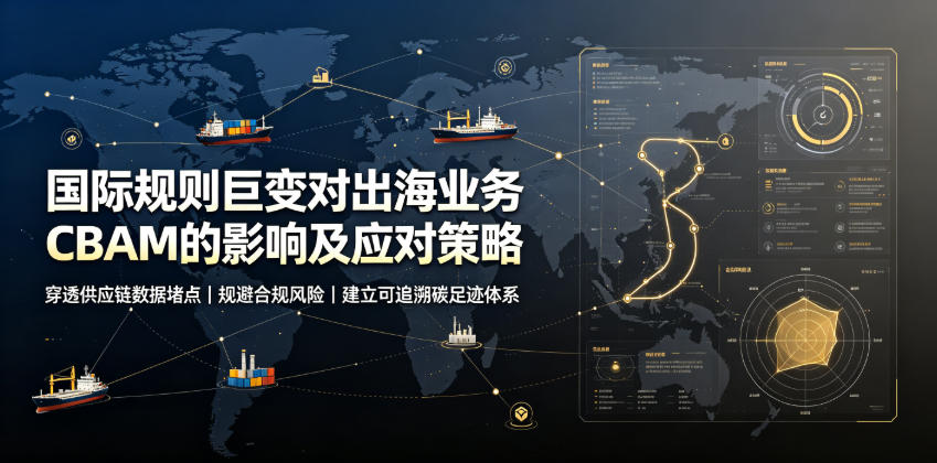 国际规则巨变对出海业务CBAM的影响及应对策略，帮助企业穿透供应链数据堵点，规避合规风险-翌晨科技网