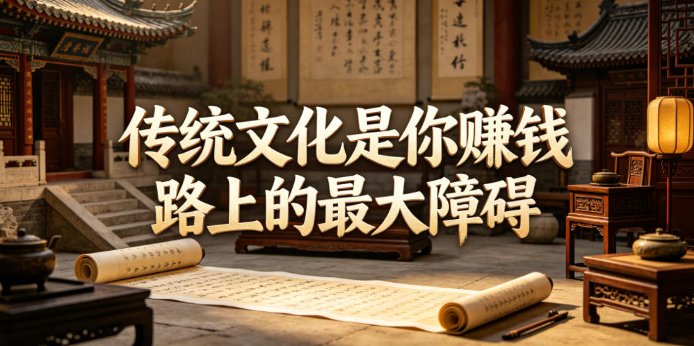 付费文章:传统文化是你賺钱路上的最大障碍-翌晨科技网