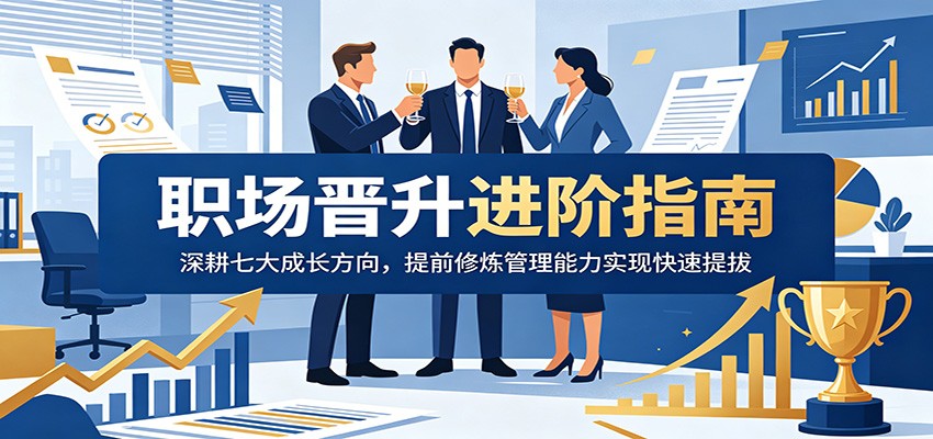 职场晋升进阶指南:深耕七大成长方向,提前修炼管理能力实现快速提拔-翌晨科技网