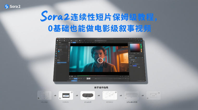 Sora2连续性短片保姆级教程，0基础也能做电影级叙事视频-翌晨科技网