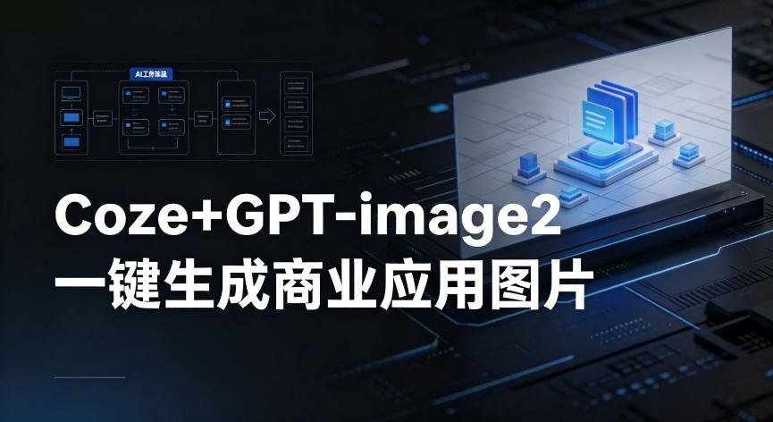 【Coze工作流搭建实操教程】coze+GPT-image2一键生成商业应用图片，全流程保姆级教学-翌晨科技网