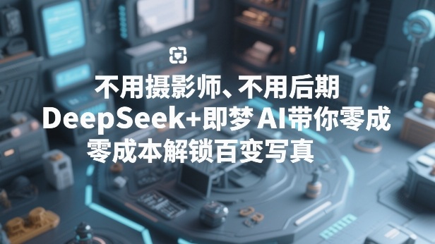 不用摄影师、不用后期，DeepSeek+即梦AI带你零成本解锁百变写真！-翌晨科技网