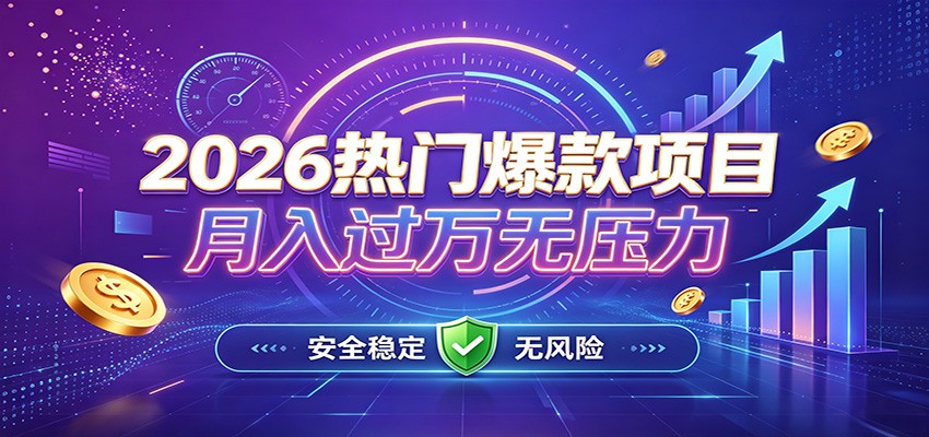 爆款Ai项目，月化过万，无需耗费精力操作，稳健实现每月增收-翌晨科技网