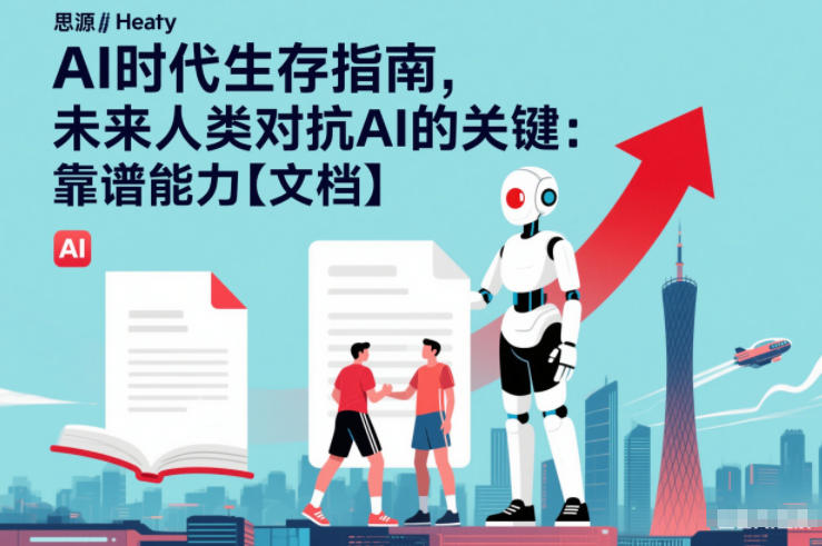 AI时代生存指南，未来人类对抗AI的关键：靠谱能力【文档】-翌晨科技网