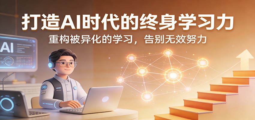 打造AI时代的终身学习力：重构被异化的学习，告别无效努力-翌晨科技网