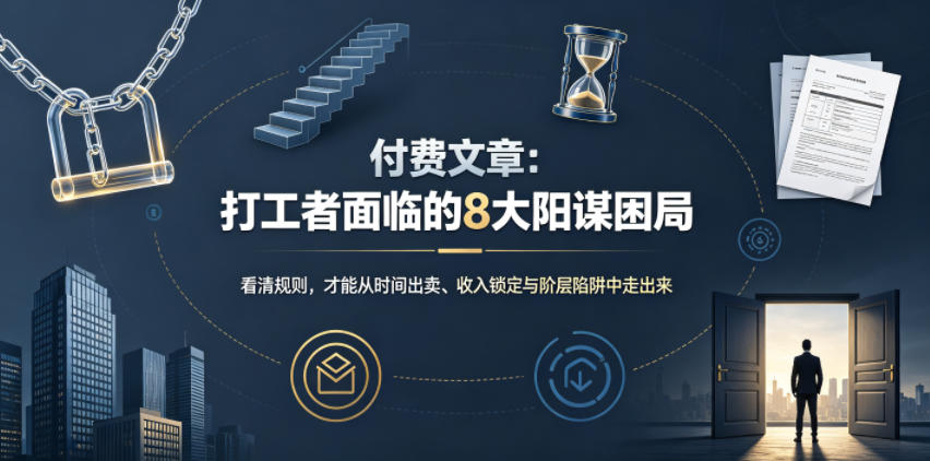 付费文章：打工者面临的8大阳谋困局-翌晨科技网