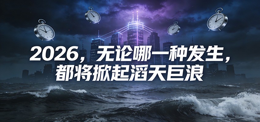 公众号付费文章：2026，无论哪一种发生，都将掀起滔天巨浪-翌晨科技网