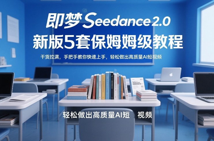 即梦Seedance2.0新版5套保姆级教程，干货拉满，手把手教你快速上手，轻松做出高质量AI短视频-翌晨科技网