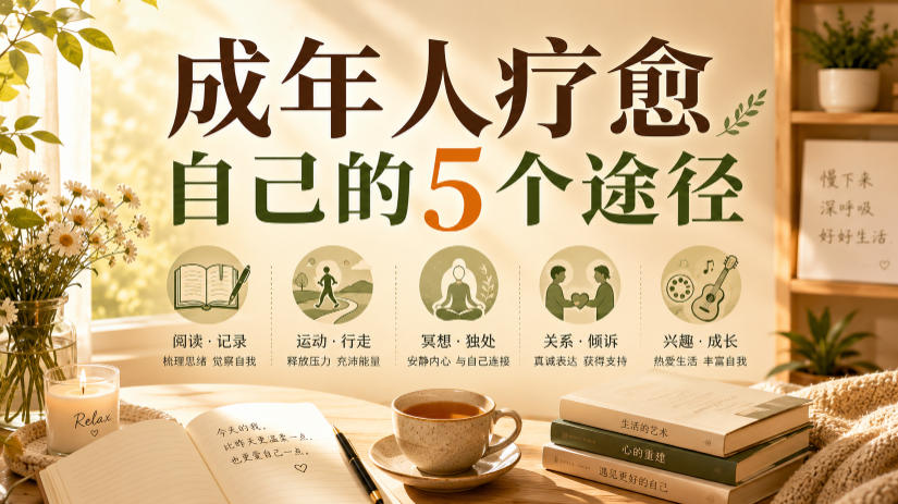 付费文章：成年人疗愈自己的5个途径-翌晨科技网