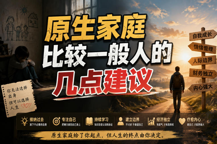 付费文章：给原生家庭比较一般人的几点建议-翌晨科技网