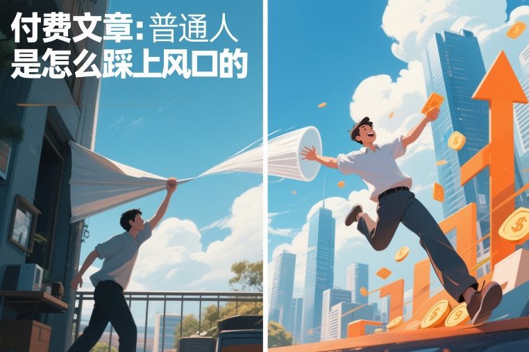 付费文章：普通人是怎么踩上风口的-翌晨科技网