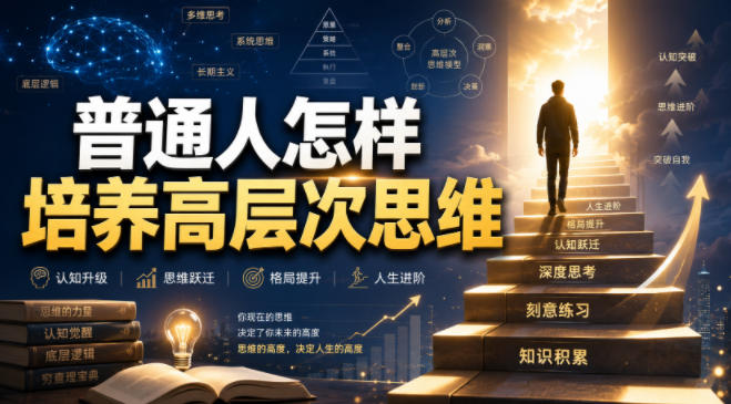 付费文章：普通人怎样培养高层次思维-翌晨科技网
