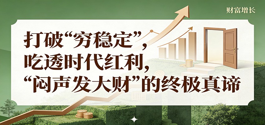 公众号付费文章《打破 “穷稳定”，吃透时代红利，“闷声发大财”的终极真谛》-翌晨科技网