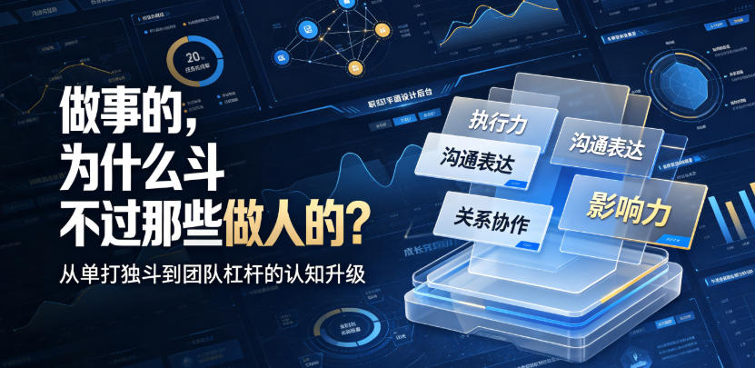 付费文章：做事的，为什么斗不过那些做人的？-翌晨科技网