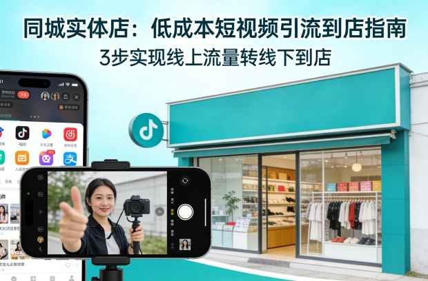 同城实体店，如何低成本把客户从短视频带到线下门店-翌晨科技网