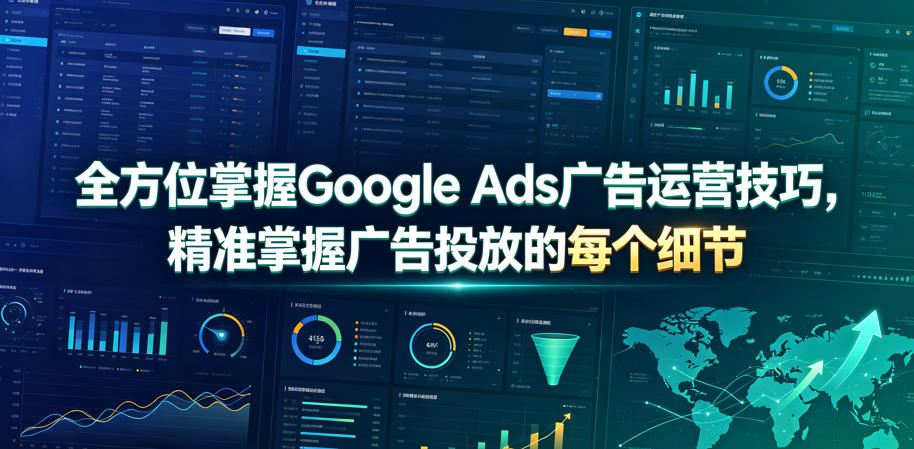 全方位掌握Google Ads广告运营技巧，精准掌握广告投放的每个细节【原创双语字幕】-翌晨科技网