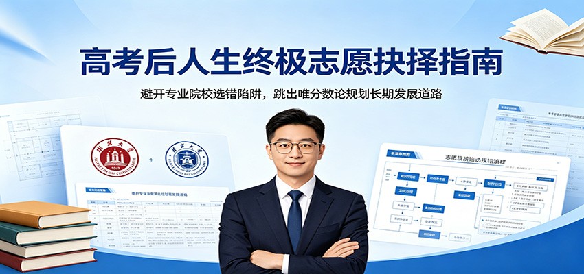 高考后人生终极志愿抉择指南:避开专业院校选错陷阱,跳出唯分数论规划长期发展道路-翌晨科技网