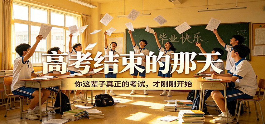 公众号付费文章《高考结束的那天，你这辈子真正的考试，才刚刚开始》-翌晨科技网
