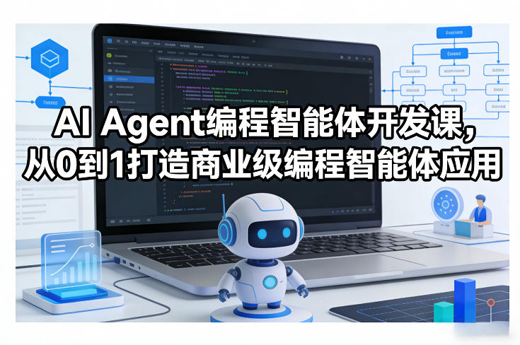 AI Agent编程智能体开发课，从0到1打造商业级编程智能体应用-翌晨科技网