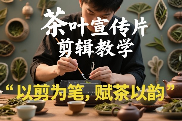 茶叶宣传片剪辑教学，以剪为笔，赋茶以韵，新手也能拍出高级感-翌晨科技网