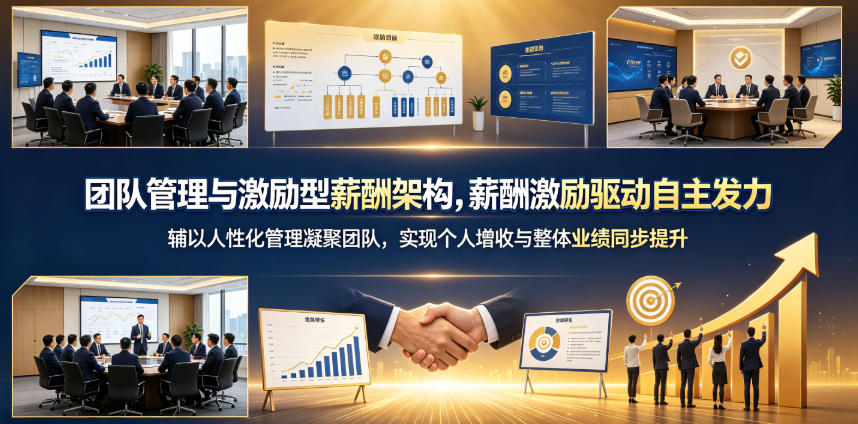 团队管理与激励型薪酬架构，薪酬激励驱动自主发力，辅以人性化管理凝聚团队，实现个人增收与整体业绩同步提升-翌晨科技网
