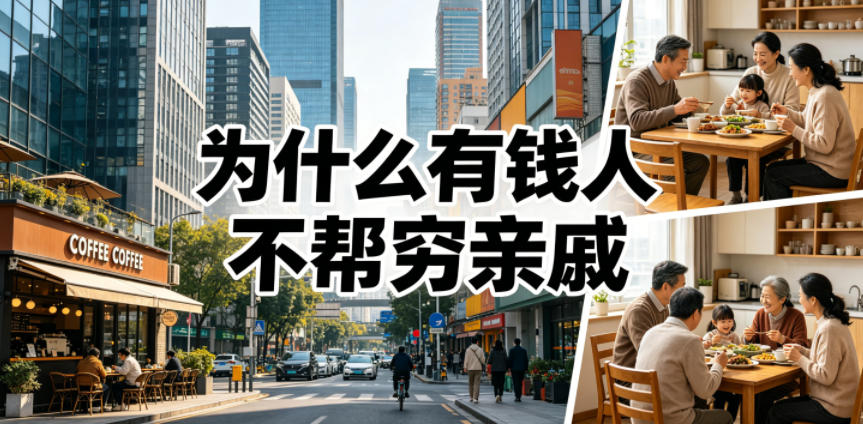 付费文章:为什么有钱人不帮穷亲戚?-翌晨科技网