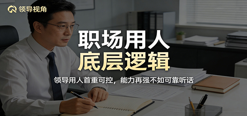 公众号付费文章：职场用人底层逻辑，领导用人首重可控，能力再强不如可靠听话-翌晨科技网