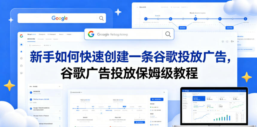 新手如何快速创建一条谷歌投放广告，谷歌广告投放保姆级教程-翌晨科技网