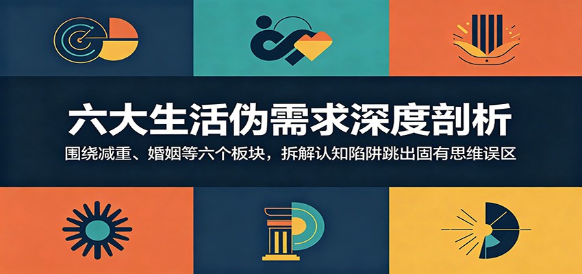 六大生活伪需求深度剖析:围绕减重、婚姻等六个板块,拆解认知陷阱跳出固有思维误区-翌晨科技网