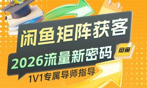 闲鱼矩阵获客，2026流量新密码，只要闲鱼还在，你的行业就有无限精准的客源-翌晨科技网