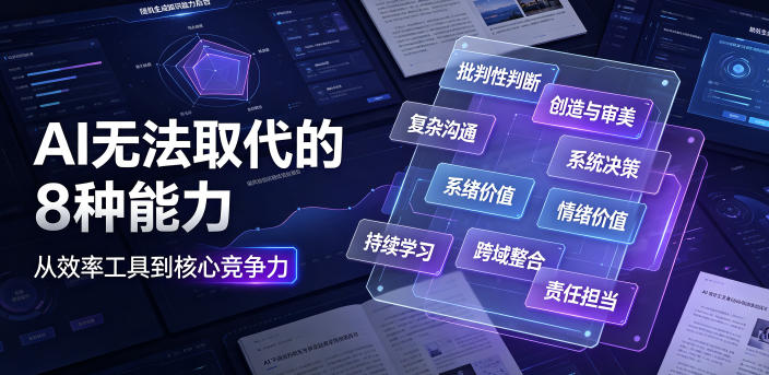 付费文章：AI无法取代的8种能力-翌晨科技网