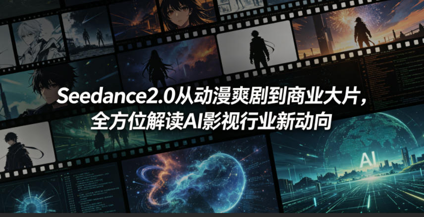 Seedance2.0从动漫爽剧到商业大片，全方位解读AI影视行业新动向-翌晨科技网