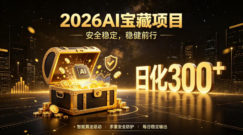 2026AI安全掘金项目,日化稳定300+,无需人为干预操作,当天见收益,操作简单【揭秘】-翌晨科技网