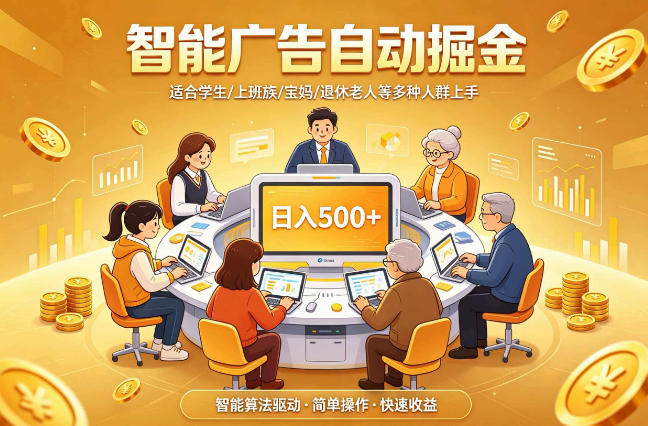 2026年最好做的项目:自动掘金项目,小白轻易上手,单日轻松收入500+【揭秘】-翌晨科技网
