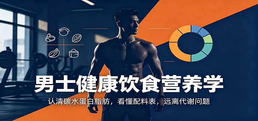 男士健康饮食营养学:认清碳水蛋白脂肪,看懂配料表,远离代谢问题-翌晨科技网