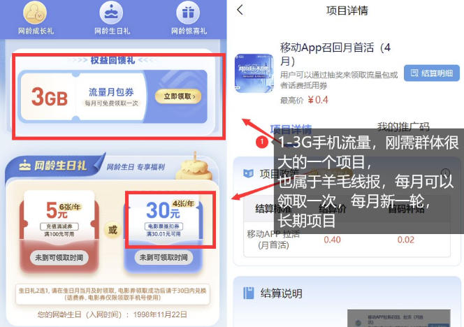 图片[2]-手机流量领取推广_每月一轮，刚需类的长期项目-翌晨科技网