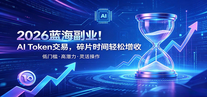 AI Token算力赛道！普通人可入局的数字副业，零门槛快速起步-翌晨科技网