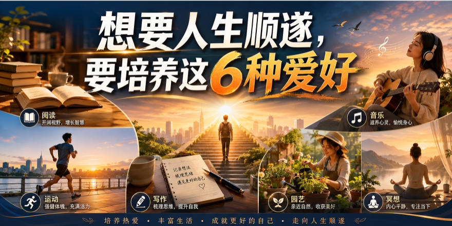 公众号付费文章：想要人生顺遂，要培养这6种爱好-翌晨科技网