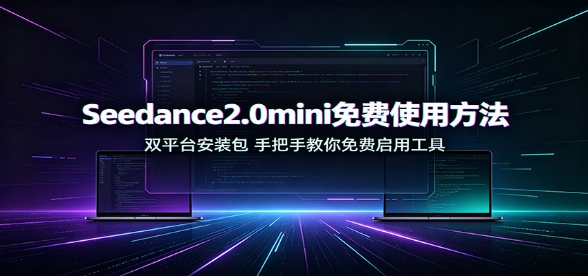 Seedance2.0mini免费使用方法：双平台安装包，手把手教你免费启用工具-翌晨科技网