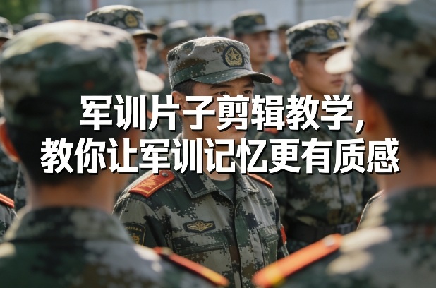 军训片子剪辑教学，教你让军训记忆更有质感-翌晨科技网