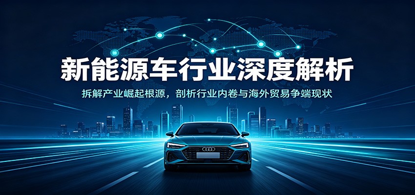 新能源车行业深度解析：拆解产业崛起根源，剖析行业内卷与海外贸易争端现状-翌晨科技网