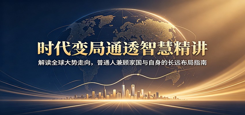 时代变局通透智慧精讲:解读全球大势走向,普通人兼顾家国与自身的长远布局指南-翌晨科技网