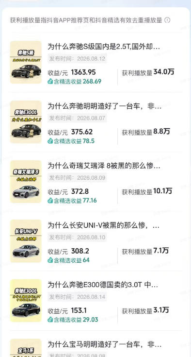 图片[2]-抖音某博主的AI动漫汽车科普解说同款教学，从文案分镜、AI绘画到动态视频生成，0基础解锁抖音精选独家收益-翌晨科技网