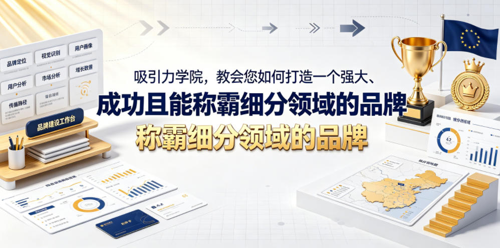 吸引力学院，教会您如何打造一个强大、成功且能称霸细分领域的品牌！【原创双语字幕】-翌晨科技网