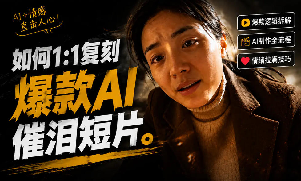 豆包+Gemini生成真人AI短剧-拆解复刻百万爆款第一人称短片，一站式讲透爆款复刻全流程-翌晨科技网